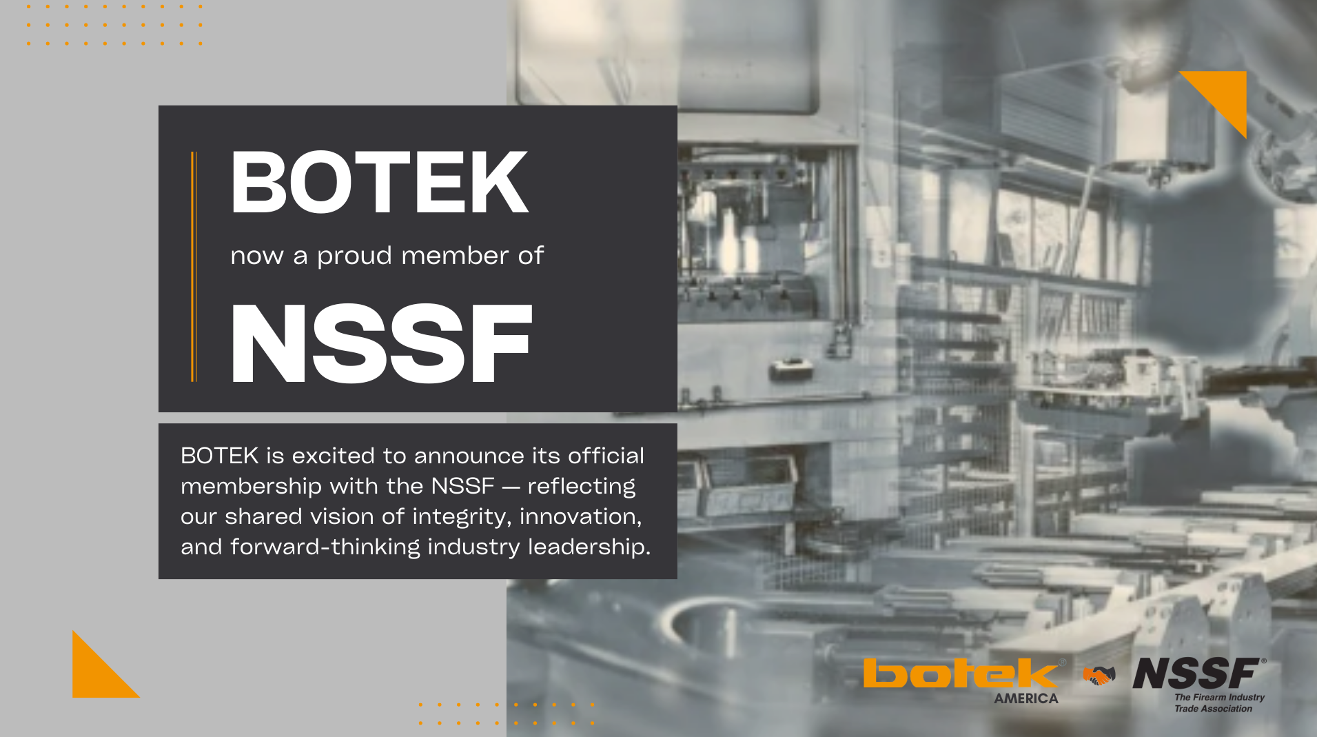 NSSF member botek America